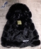 Mr and Mrs italy parka camouflage Black fox fur